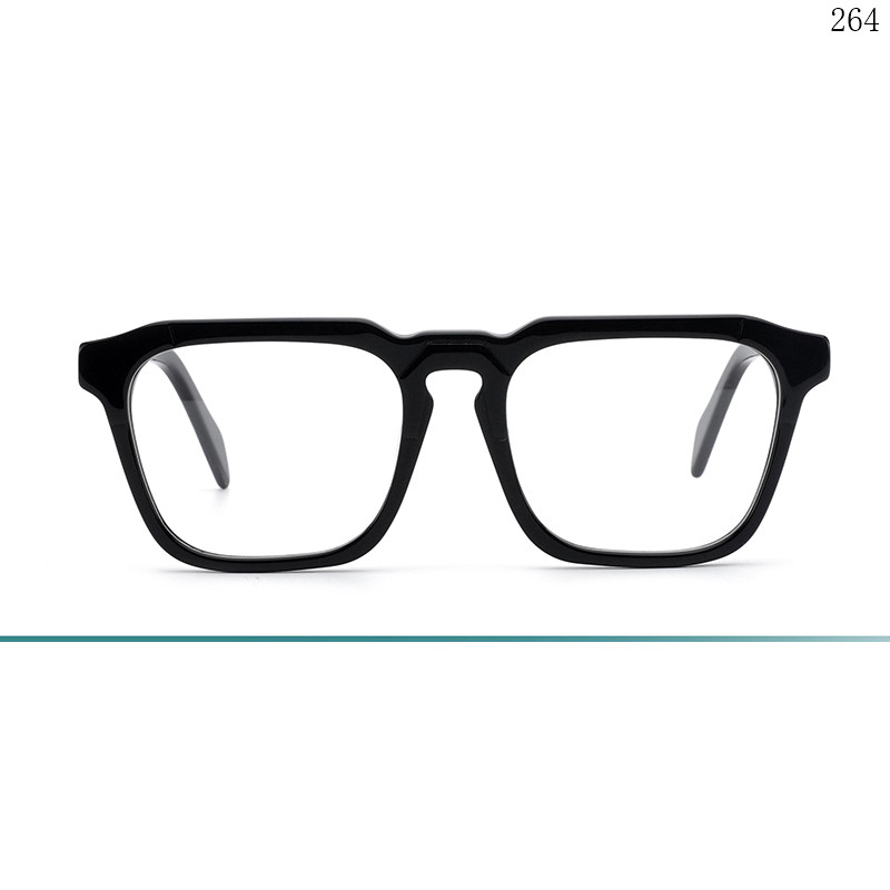 Dachuan Optical H2805 China Supplier Classic Retro Acetate Optical Glasses Armações Ópticas with Spring Hinges (1)